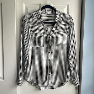 Polka dot Express slim fit portofino